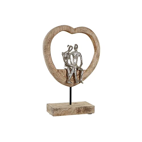 DKD Home Decor Aluminium Griffholz (25 x 10 x 36 cm) (Referenz: S3019461) von DKD Home Decor