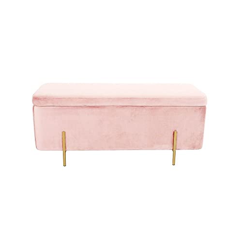 DKD Home Decor Bank, Metall, Rose, Estándar von DKD Home Decor