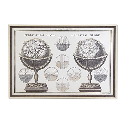 DKD Home Decor Weltkarte Bild (95 x 3 x 65 cm) DKD Home Decor Weltkarte Bild (95 x 3 x 65 cm) von DKD Home Decor