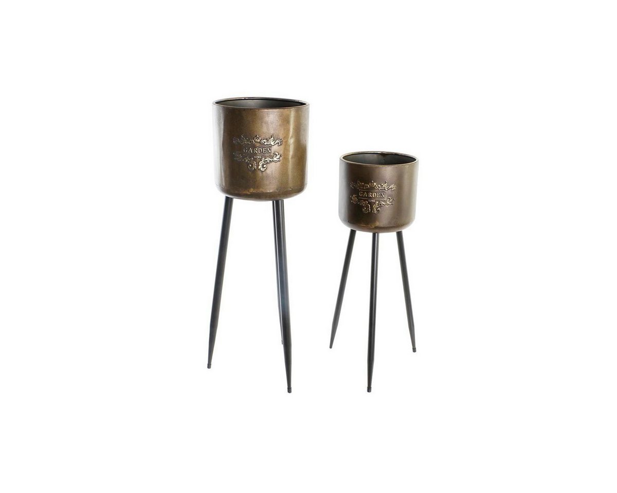 DKD Home Decor Blumenkasten Blumentopfset DKD Home Decor Champagner Schwarz 100 Metall 25 x 25 x DKD Home Decor Blumenkasten Blumentopfset DKD Home Decor Champagner Schwarz 100 Metall 25 x 25 x von DKD Home Decor