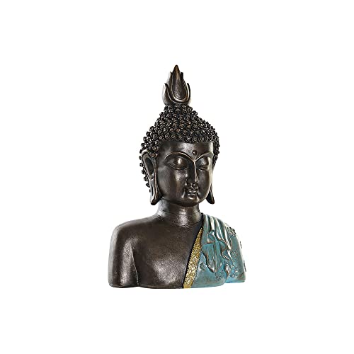 DKD Home Decor Buddha-Harz, 24,5 x 15 x 36 cm, Referenz: S3019486 von DKD Home Decor