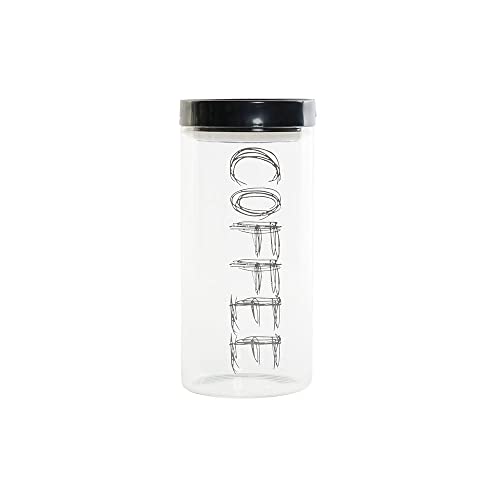 DKD Home Decor Coffee Polypropylen Glas BorosiLoft (1,7 Liter) von DKD Home Decor