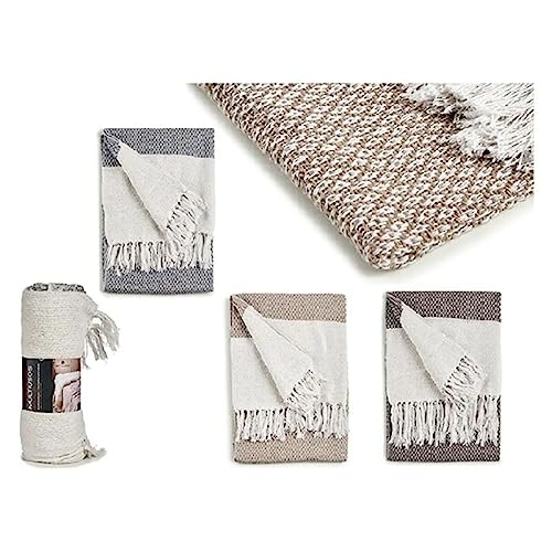 DKD Home Decor Decke aus Baumwolle, 130 x 160 cm DKD Home Decor Decke aus Baumwolle, 130 x 160 cm von DKD Home Decor