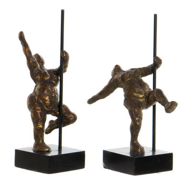 DKD Home Decor Dekofigur Deko-Figur DKD Home Decor Aluminium Mango-Holz 2 teilig 20 x 10 x 31 c DKD Home Decor Dekofigur Deko-Figur DKD Home Decor Aluminium Mango-Holz 2 teilig 20 x 10 x 31 c von DKD Home Decor