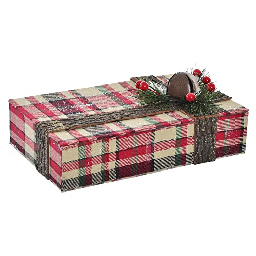 DKD Home Decor Dekofigur Weihnachten Polyester Holz (28 x 18 x 11 cm) von DKD Home Decor