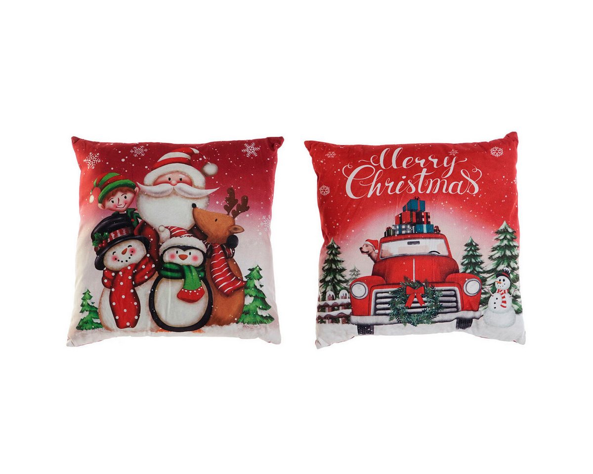 DKD Home Decor Dekoobjekt Kissen DKD Home Decor Weihnachten Bunt Polyester 40 x 10 x 40 cm 2 Stü DKD Home Decor Dekoobjekt Kissen DKD Home Decor Weihnachten Bunt Polyester 40 x 10 x 40 cm 2 Stü von DKD Home Decor