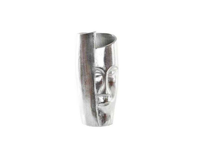 DKD Home Decor Dekovase Dkd home decor Vase DKD Home Decor Gesicht Silberfarben Aluminium Mode von DKD Home Decor