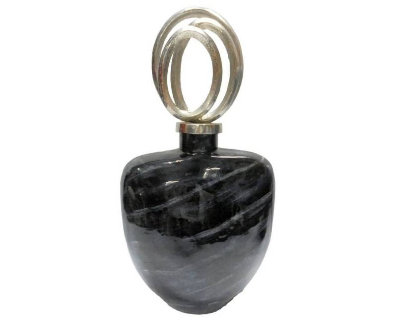 DKD Home Decor Dekovase Dkd home decor Vase DKD Home Decor Glas Schwarz Aluminium Moderne 28 x von DKD Home Decor