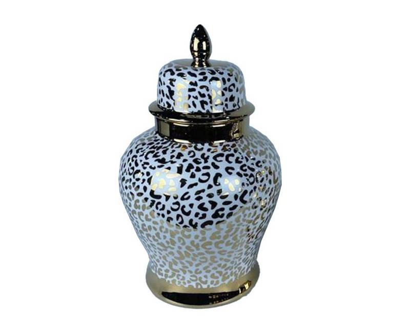 DKD Home Decor Dekovase Dkd home decor Vase DKD Home Decor Porzellan Golden Weiß Historischer von DKD Home Decor