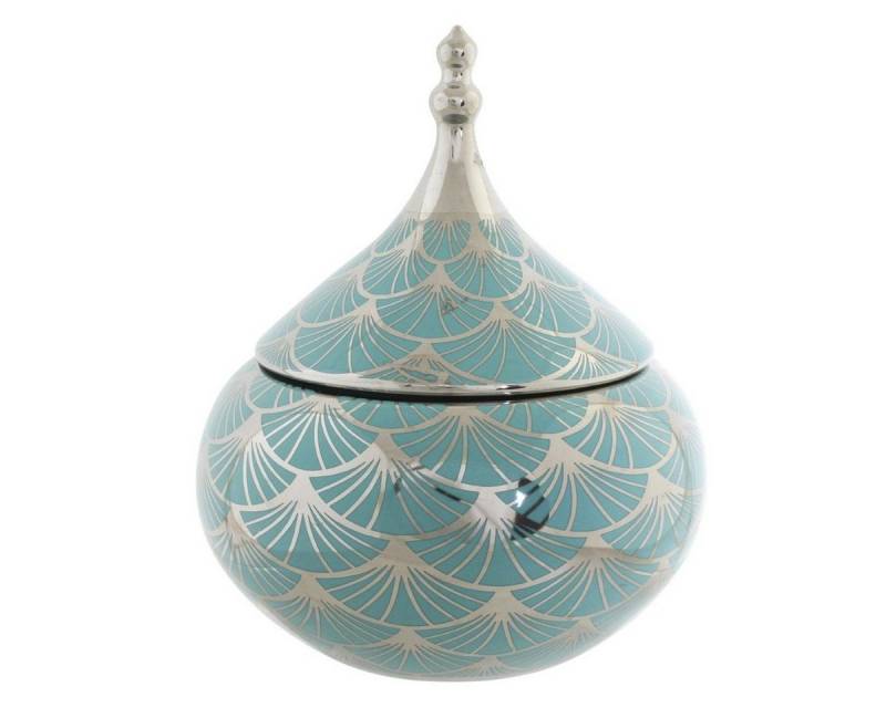 DKD Home Decor Dekovase Dkd home decor Vase DKD Home Decor Porzellan türkis Orientalisch 18 x von DKD Home Decor