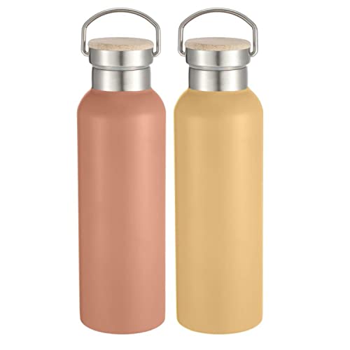 DKD Home Decor Flasche, gelb, Estándar von DKD Home Decor