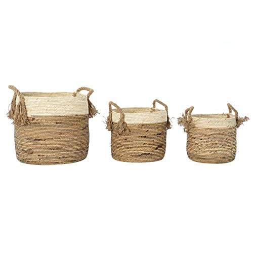 DKD Home Decor Korb-Set, Standard von DKD Home Decor