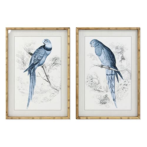 DKD Home Decor Loro Bild (50 x 2,8 x 70 cm) (2 Stück) von DKD Home Decor