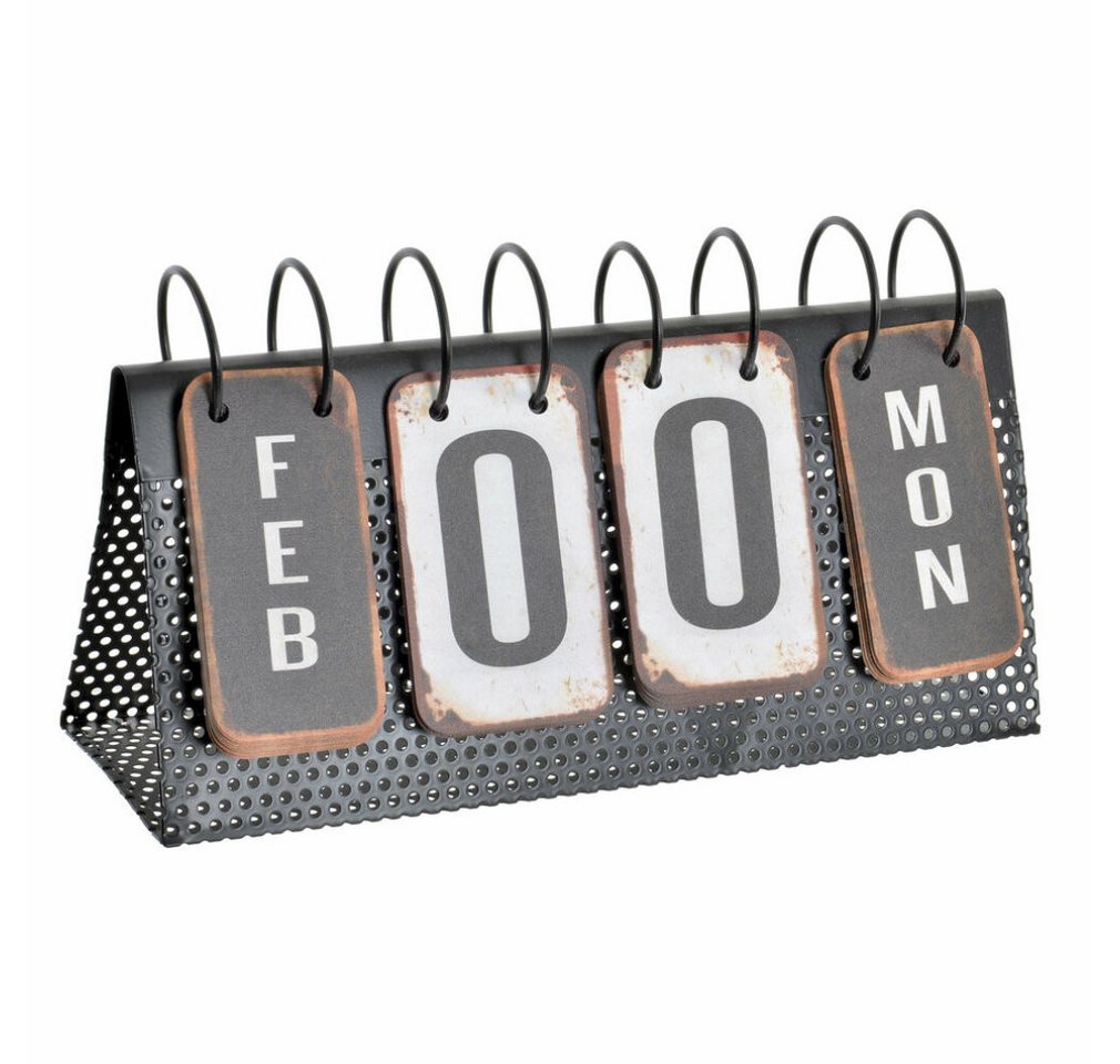 DKD Home Decor Papierscheren Tischkalender Metall (27 x 9 x 15 cm) von DKD Home Decor