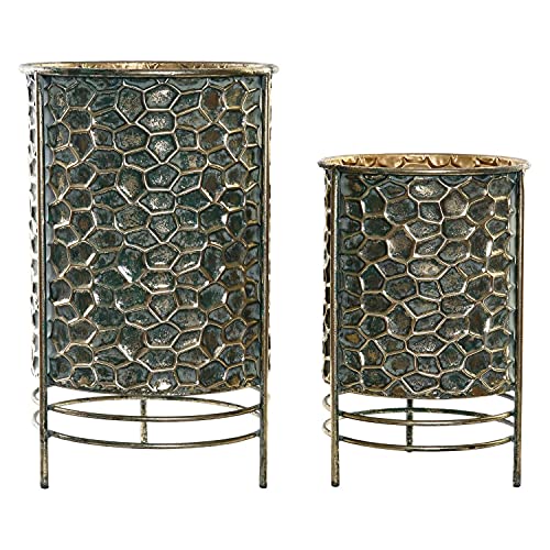 DKD Home Decor Pflanzgefäß, Blau, Estándar DKD Home Decor Pflanzgefäß, Blau, Estándar von DKD Home Decor