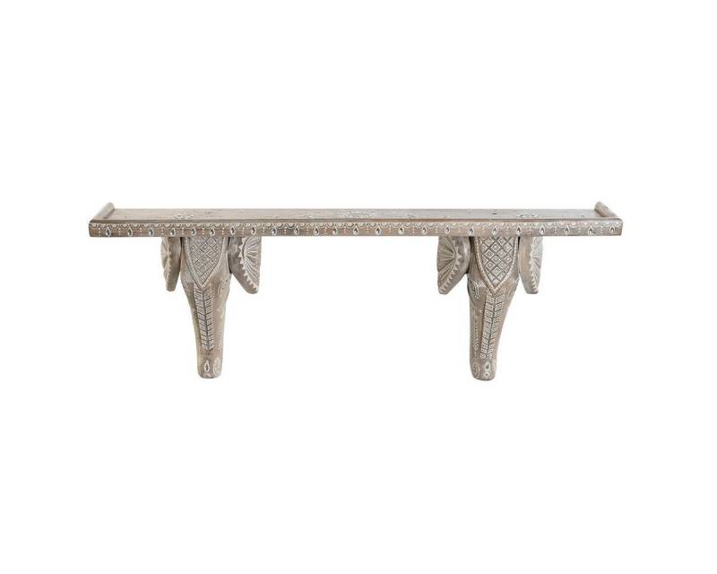 DKD Home Decor Wandregal Wandregal Konosle Regale DKD Home Decor 78 x 15 x 28 cm natürlich Weiß von DKD Home Decor