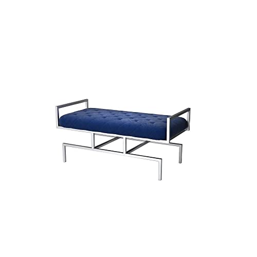 DKD Home Decor Sitzbank, Schwarz, Polyester, Stahl, 97 x 44 x 46 cm DKD Home Decor Sitzbank, Schwarz, Polyester, Stahl, 97 x 44 x 46 cm von DKD Home Decor