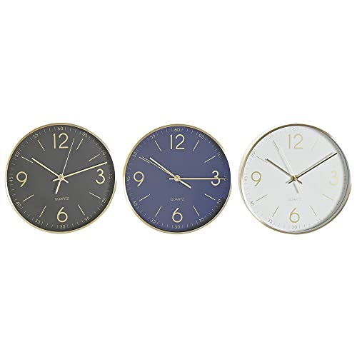 DKD Home Decor Uhr, Blau, Standard von DKD Home Decor