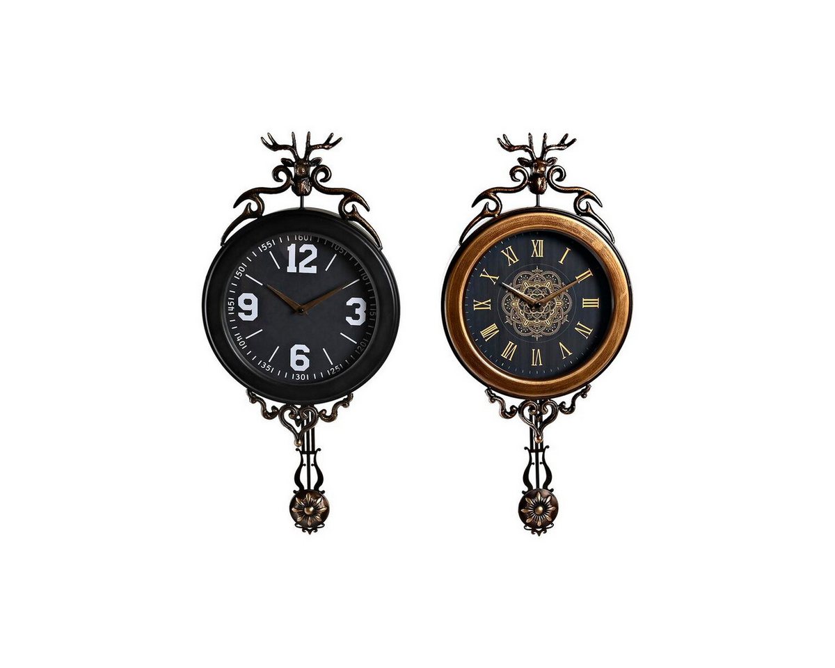 DKD Home Decor Uhr Dkd home decor Wanduhr DKD Home Decor Glas Schwarz Golden Eisen 27 x 7 DKD Home Decor Uhr Dkd home decor Wanduhr DKD Home Decor Glas Schwarz Golden Eisen 27 x 7 von DKD Home Decor