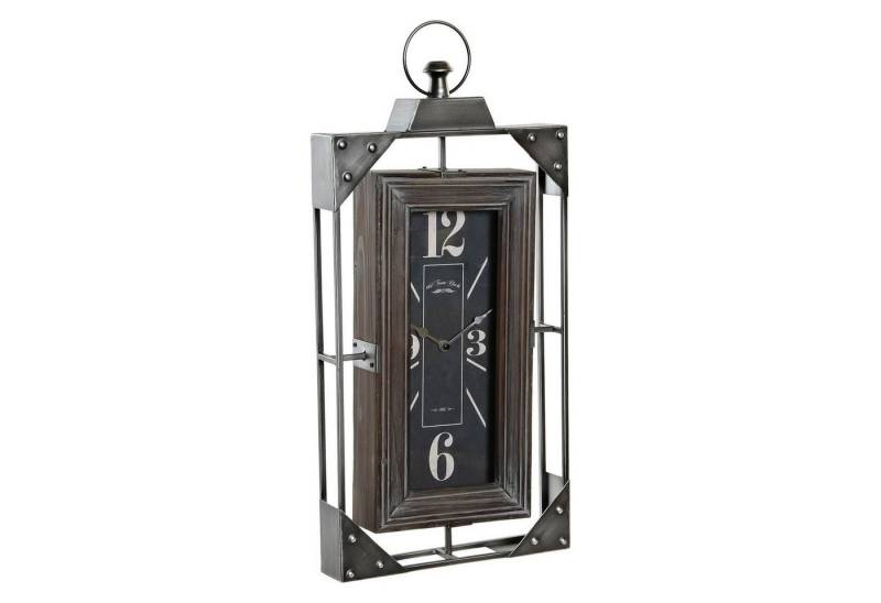 DKD Home Decor Uhr Wanduhr DKD Home Decor Loft Holz Eisen 29 x 65 x 61 cm von DKD Home Decor