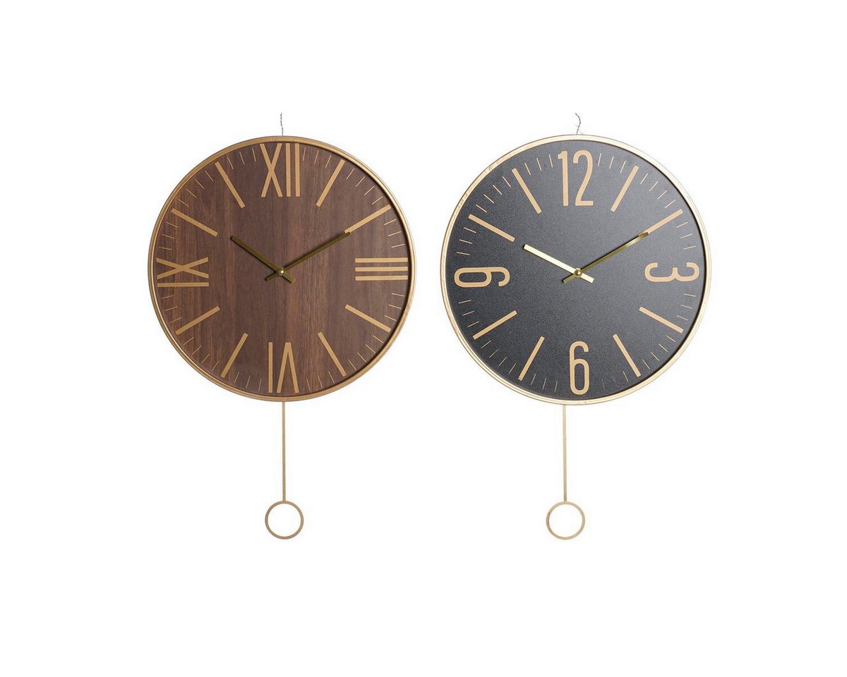DKD Home Decor Uhr Wanduhr DKD Home Decor Schwarz MDF Eisen 40 x 4 x 40 cm DKD Home Decor Uhr Wanduhr DKD Home Decor Schwarz MDF Eisen 40 x 4 x 40 cm von DKD Home Decor