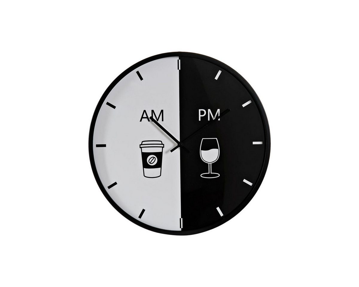 DKD Home Decor Uhr Wanduhr DKD Home Decor Schwarz Metall Weiß 60 x 4 x 60 cm DKD Home Decor Uhr Wanduhr DKD Home Decor Schwarz Metall Weiß 60 x 4 x 60 cm von DKD Home Decor