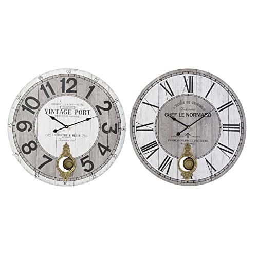 DKD Home Decor Wanduhr, Standard von DKD Home Decor