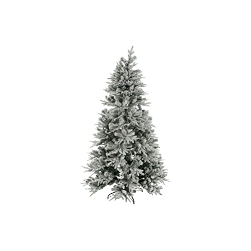 DKD Home Decor Weihnachtsbaum aus Polyethylen mit LED Schneefall (100 x 100 x 150 cm) von DKD Home Decor