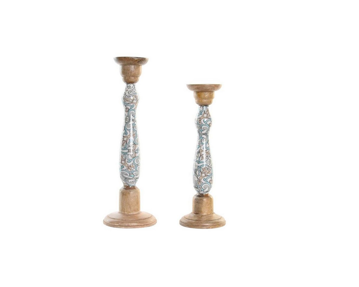DKD Home Decor Windlicht Kerzenschale DKD Home Decor Metall Mango-Holz 17 x 17 x 52,5 cm 2 Stüc DKD Home Decor Windlicht Kerzenschale DKD Home Decor Metall Mango-Holz 17 x 17 x 52,5 cm 2 Stüc von DKD Home Decor