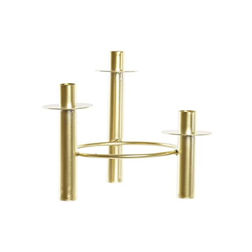 DKD Home Decor kerzenleuchter, Metall, Gold, Estándar von DKD Home Decor