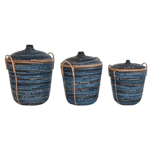 DKD Home Decor körbe Set, Rattan, Estándar von DKD Home Decor