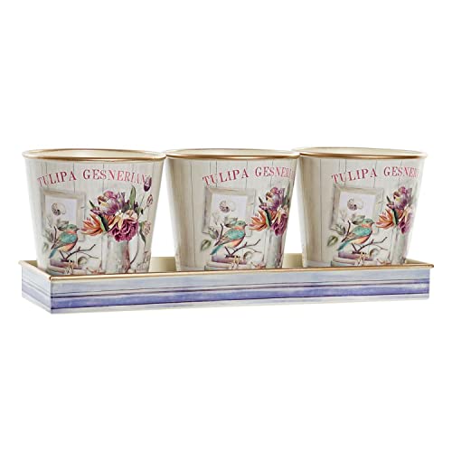 DKD Home Decor Blumentopf-Set, Standard von DKD Home Decor
