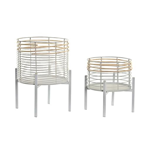 DKD Home Decor topfset, Rattan Metall, Estándar von DKD Home Decor