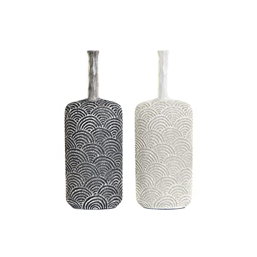 DKD Home Decor vase, Gris, Estándar von DKD Home Decor