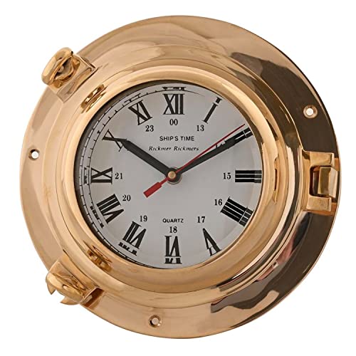 DKD Home Decor wanduhr, Gold, Estándar von DKD Home Decor