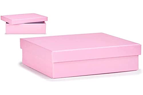 Mehrzweckbox aus Karton, Rosa, Maße 8,5 x 5 x 12,5 cm von DKD Home Decor