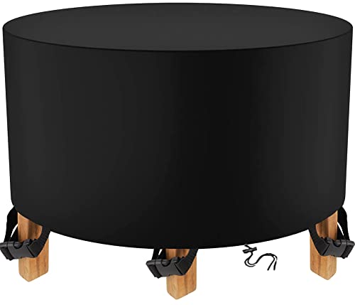 DKHLYB Abdeckung für Gartenmöbel Rund Multi Größe 600D Oxford Abdeckung Gartentisch Wasserdichtes Winddicht Abdeckhaube Gartenmöbel, Schutzhülle für Runder Gartenmöbel Gartentisch D x H Ø 290x100cm DKHLYB Abdeckung für Gartenmöbel Rund Multi Größe 600D Oxford Abdeckung Gartentisch Wasserdichtes Winddicht Abdeckhaube Gartenmöbel, Schutzhülle für Runder Gartenmöbel Gartentisch D x H Ø 290x100cm von DKHLYB