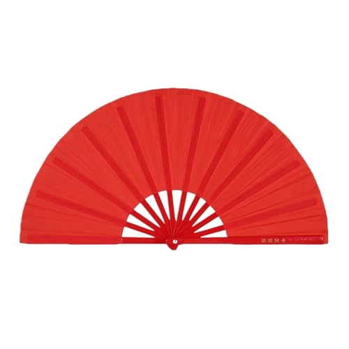 DKJAHSEK 2 stücke Tai Chi Kung Fu Fan Yoga Kunststoff Knochen Klapp Bühne(Color 03) von DKJAHSEK