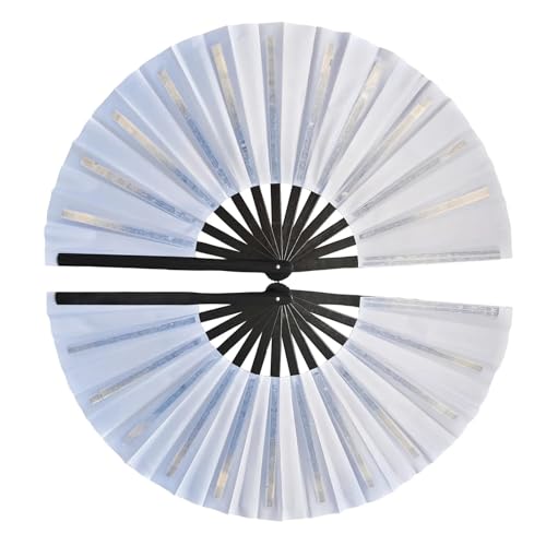 DKJAHSEK Tai Chi Fan Kung Fu Kampfkunst Fans Wushu Kunst Cosplay Dance Performance(Color:1) von DKJAHSEK