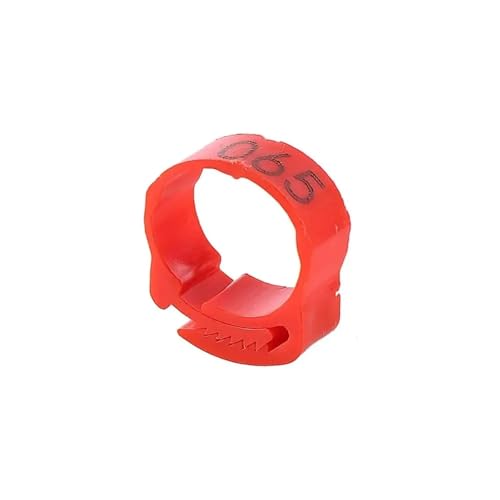 Hühnerringe 25/50 Stück Hühnerfußringe mit verstellbarem Innendurchmesser von 2 bis 2,4 cm, digitaler Geflügelring, Enten- und Gänsefarmmanagementbedarf Für Hühner, Enten, Hühnchen, Goose(Red,25 Pcs) Hühnerringe 25/50 Stück Hühnerfußringe mit verstellbarem Innendurchmesser von 2 bis 2,4 cm, digitaler Geflügelring, Enten- und Gänsefarmmanagementbedarf Für Hühner, Enten, Hühnchen, Goose(Red,25 Pcs) von DKJAHSEK
