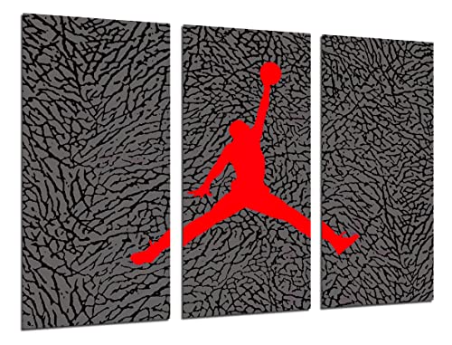 DKORARTE Michael Jordan Jumpman Logo Historischer Sprung, Basketball, 97 x 62 cm, Ref. 27370 von DKORARTE