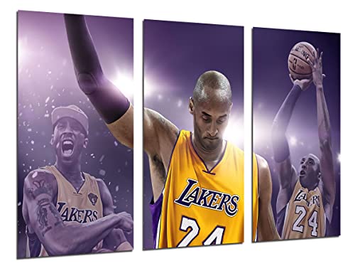 DKORARTE Modernes Fotobild, Basketball, NBA, Sport, Legende, Lakers, Kobe Bryant, Mamba, 97 x 62 cm, Ref. 27376 von DKORARTE