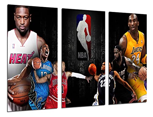 DKORARTE Modernes Fotobild, Basketball, NBA, Star-Spieler, All Star, Legends, 97 x 62 cm, Ref. 27373 von DKORARTE