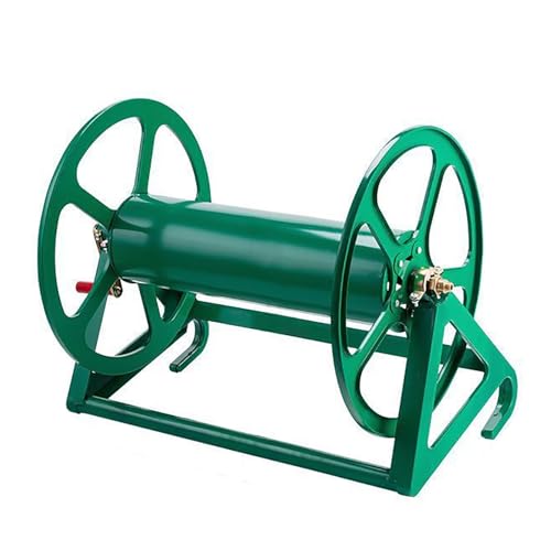 DKPLOE Schlauchtrommel Wand Gartenschlauch Trommel Wand Schlauchaufroller Wasser Geeignet füR Haus Garten AutowäSche Und Kleinlasterinstallation(300m) von DKPLOE