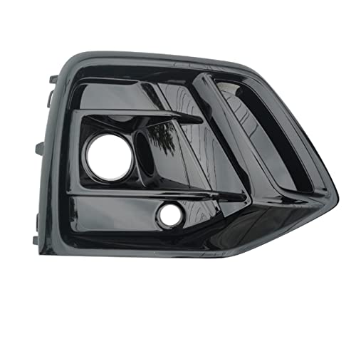 DKPMWD Kühlergitter Front-Nebelscheinwerfer-Kühlergrillabdeckung Für Die Linke Rechte Seite Mit Für Q5 2021 2022 Auto-Frontstoßstangen-Lichtgrills Im Renngrill(Black Right) von DKPMWD
