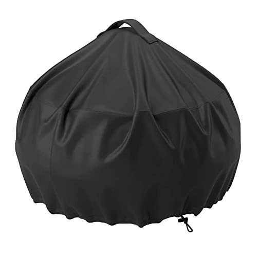 DKSooozs 1 PCS BBQ Cover Outdoor Electric Grill Cover Waterproof Grill Cover Bbq Cover Black von DKSooozs
