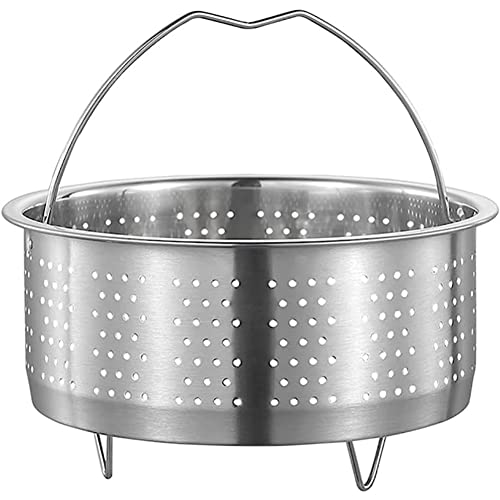 DKSooozs 1 STÜCKE Edelstahl Dampfer Korb Metall Dampfer Einsatz Dampfen Rack Gemüse Obst Sieb Sieb mit Griff Silber DKSooozs 1 STÜCKE Edelstahl Dampfer Korb Metall Dampfer Einsatz Dampfen Rack Gemüse Obst Sieb Sieb mit Griff Silber von DKSooozs