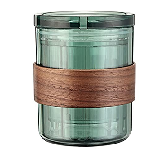 DKSooozs 1 x Kaffeemaschine mit Permanentfilter, Kaffee-Tropffilter, wiederverwendbar, Edelstahl, Hellgrün von DKSooozs