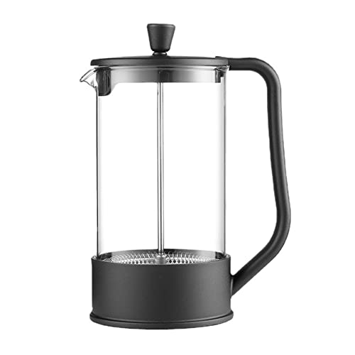 DKSooozs 1000ML 1L Haushalt Hand Punch Pot Einfache Druck Topf Kaffee Brauen Topf Französisch Filter Tee Brewer Kaffeekanne von DKSooozs