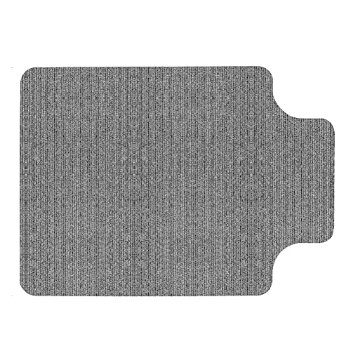 DKSooozs Bürostuhlmatte für Hartholz-/Fliesenböden, 90 x 140 cm, Schreibtischstuhl-Matte, Multi-Polyester-Bodenschutz, Hellgrau DKSooozs Bürostuhlmatte für Hartholz-/Fliesenböden, 90 x 140 cm, Schreibtischstuhl-Matte, Multi-Polyester-Bodenschutz, Hellgrau von DKSooozs